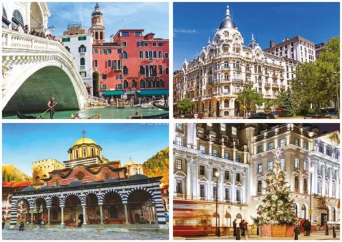 Naptár, fali, TOPTIMER, "Európa"