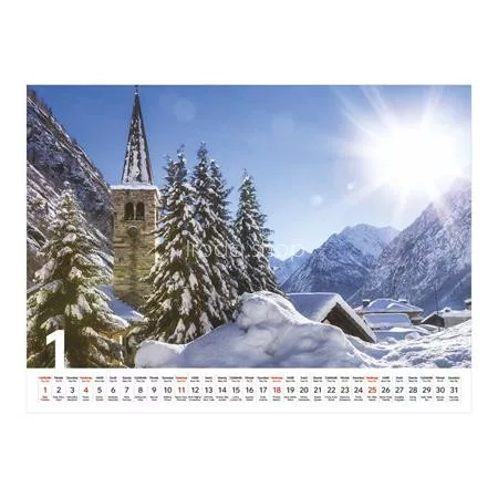 Naptár, fali, TOPTIMER, "Csodálatos világ"