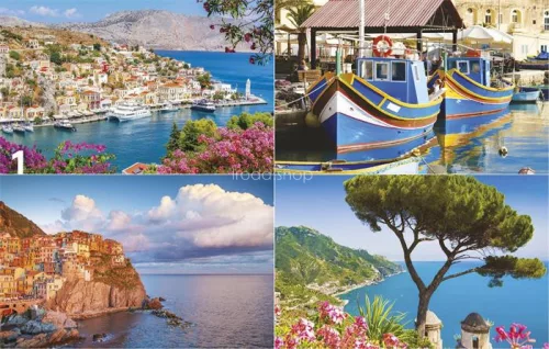 Naptár, fali, TOPTIMER, "Mediterrán"