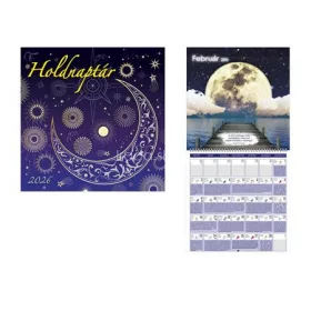 Naptár, fali, TOPTIMER, "Holdnaptár"