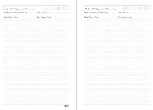 Tárgyalási napló, B5, TOPTIMER, "Traditional", zöld