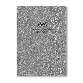   Tanári zsebkönyv, 2026/2027 tanév, A5, heti, TOPTIMER, ezüst