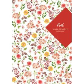   Tanári zsebkönyv, 2026/2027 tanév, A5, heti, TOPTIMER, "Kisvirág"