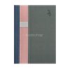 Naptár, tervező, B5, heti, TOPTIMER "Vario", kék-rózsaszín-szürke