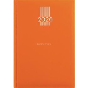   Naptár, tervező, A5, heti, DAYLINER, "MyPastel", narancs