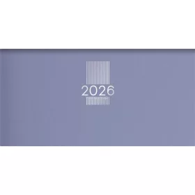   Zsebnaptár, fekvő elrendezésű, DAYLINER, "MyPastel", kék