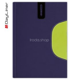   Tárgyalási napló, B5, DAYLINER, "Memphis", kék-zöld