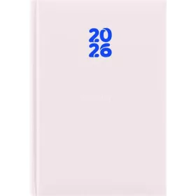   Naptár, tervező, A5, napi, DAYLINER, "Pannon", fehér