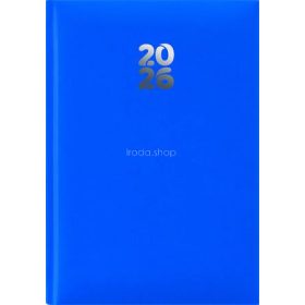   Naptár, tervező, A5, heti, DAYLINER, "Pannon", kék