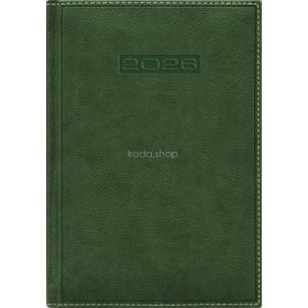   Naptár, tervező, B5, heti, DAYLINER "Sherwood", zöld