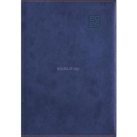   Naptár, tervező, B5, heti, DAYLINER "Square", kék