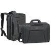 Notebook táska, hátizsákká alakítható, 16", RIVACASE "Central 8290", fekete