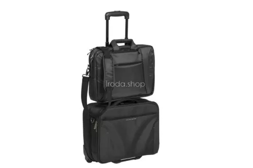 Notebook táska, hátizsákká alakítható, 16", RIVACASE "Central 8290", fekete