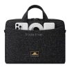 Notebook táska, 14", RIVACASE "Anvik 7921", fekete