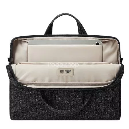 Notebook táska, 14", RIVACASE "Anvik 7921", fekete