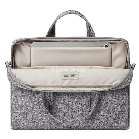 Notebook táska, 14", RIVACASE "Anvik 7921", világosszürke