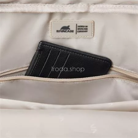 Notebook táska, 14", RIVACASE "Anvik 7921", világosszürke