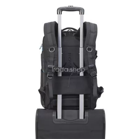 Notebook hátizsák, gaming eszközökhöz, 17,3", RIVACASE "Borneo 7860", fekete