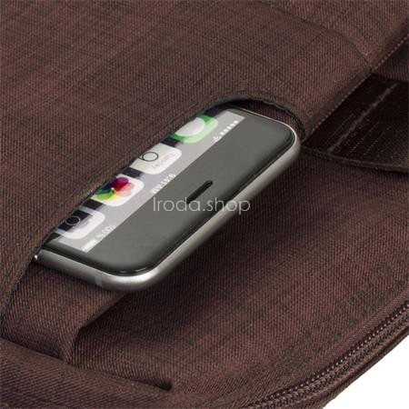 Notebook táska, 15,6", RIVACASE "Biscayne 8335", barna