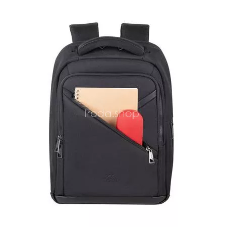 Notebook hátizsák, 14", RIVACASE "Clark ECO 8126", fekete