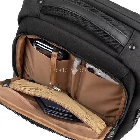 Notebook hátizsák, 14", RIVACASE "Clark ECO 8126", fekete