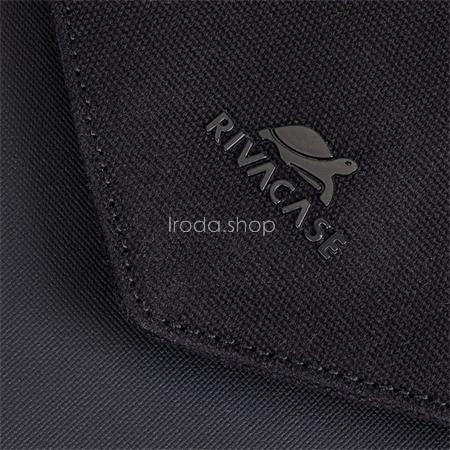 Notebook hátizsák, 14", RIVACASE "Cardiff Canvas 8524", fekete
