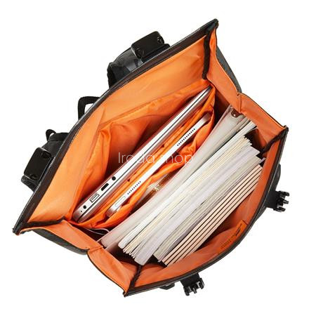 Notebook hátizsák, 15,6", rolltop, 15L, RIVACASE "7621 Sherwood", szürke-terepminta