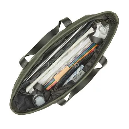 Notebook táska, női, 14", RIVACASE "Eden ECO 7821", olivazöld