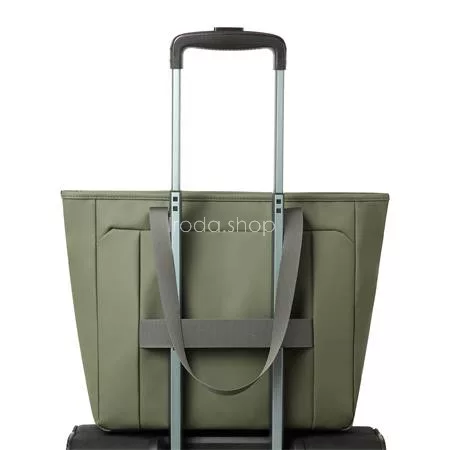 Notebook táska, női, 14", RIVACASE "Eden ECO 7821", olivazöld