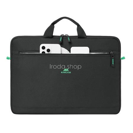Notebook táska, 15,6", RIVACASE "Gremio ECO 5516", fekete