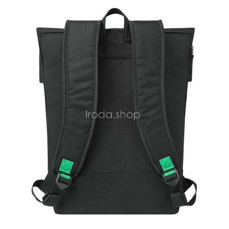 Notebook hátizsák, 15,6", rolltop, 15L, RIVACASE "Gremio ECO 5567", fekete