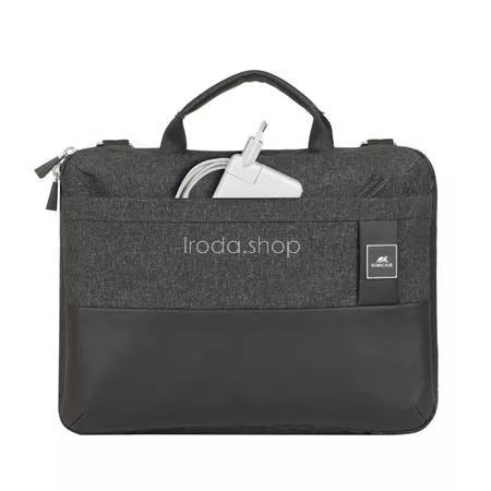 Notebook táska, 13,3", MacBook Pro és Ultrabook, RIVACASE "Lantau 8823", fekete