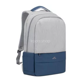   Notebook hátizsák, 17,3", RIVACASE "Prater 7567", szürke-kék