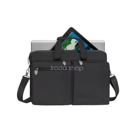 Notebook táska, 17.3", RIVACASE "Tiergarten 8550", fekete