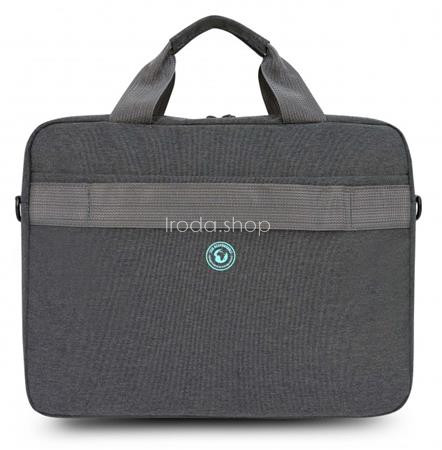 Notebook táska, 15,6", URBAN FACTORY "GREENEE ECO", szürke