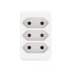 Home NV 23/WH hálózati elosztó, 3 EURO aljzat gyermekvédelemmel ellátva, max. 3 x 500 W, fehér