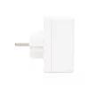 Home NV 23/WH hálózati elosztó, 3 EURO aljzat gyermekvédelemmel ellátva, max. 3 x 500 W, fehér