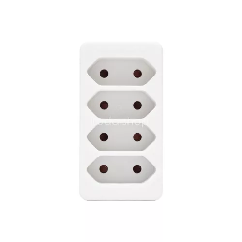 Home NV 24/WH hálózati elosztó, 4 EURO aljzat gyermekvédelemmel ellátva, max. 4 x 500 W, fehér