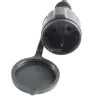 Home NV725BK hosszabbító gumikábel, 25 méter, H07RN-F, zárófedéllel, max. 3500 W, IP44, fekete