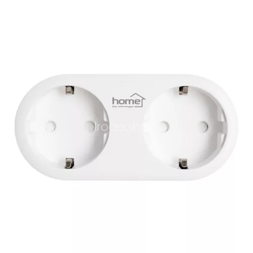 Home NVS 32 PRO SMART elosztó, SMART LIFE alkalmazással távolról vezérelhető, 2 db földelt aljzat gyermekvédelemmel, Wi-Fi 2,4 GHz 802.11 b/g/n