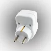 Home NVT 1/WH túlfeszültség védett hálózati aljzat, gyermekvédelemmel ellátva,  túlfeszültségvédelem 4500 A-ig, IP20 kivitel, max.3680W, fehér