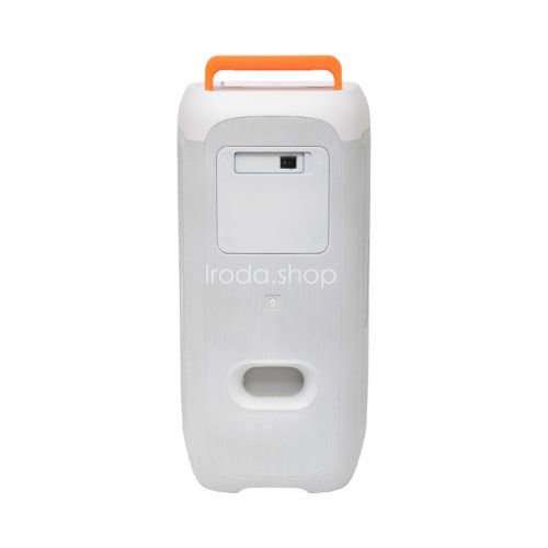 SAL PAR216WH party hangfal, 60 W, 2-utas bassz-reflex, 3 hangszóró, Bluetooth, MP3, digitális kijelző, LED fényeffekt, mikrofonnal