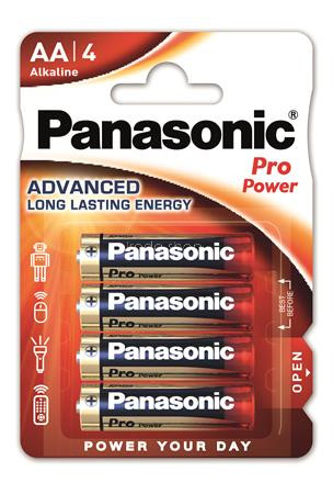 Elem, AA ceruza, 4 db, PANASONIC "Pro power"