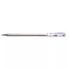   Golyóstoll, 0,35 mm, kupakos, PENTEL "Superb BK77", lila
