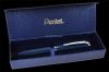 Zseléstoll, 0,35 mm, rotációs, diplomatakék tolltest, PENTEL "EnerGel BL-2007" fekete, ajándék kék betéttel