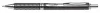 Zseléstoll, 0,35 mm, nyomógombos, fekete tolltest, PENTEL "EnerGel BL-407" fekete, ajándék kék tollbetéttel