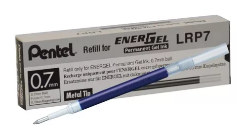 Zseléstoll betét 0,35 mm, PENTEL "EnerGel LRP7", kék