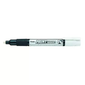Lakkmarker, 2 mm, kúpos, PENTEL "MMP20", fehér