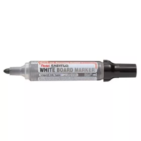   Táblamarker, 6 mm, kúpos hegy, PENTEL "Easyflo", fekete