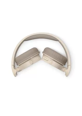 Fejhallgató, vezeték nélküli, Bluetooth 5.3, PHILIPS "TAH3209", bézs